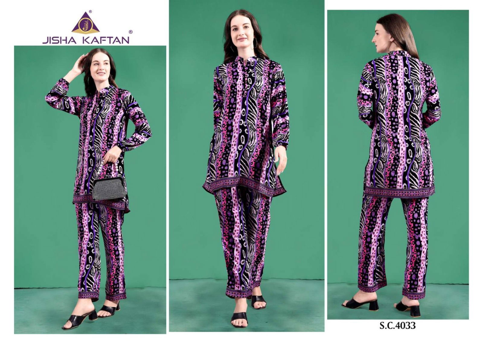 Silk Co Ord Set Vol 9 By Jelite Printed Cord Set Kurti With Bottom Orders In India